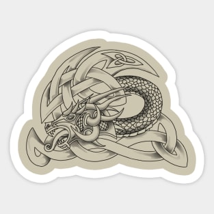 Horned Viking Sticker